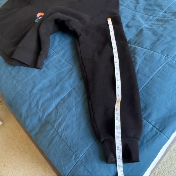 Good American Oversized Crew Neck B Project "Self Made Woman" Sweatshirt Black L - Picture 7 of 10